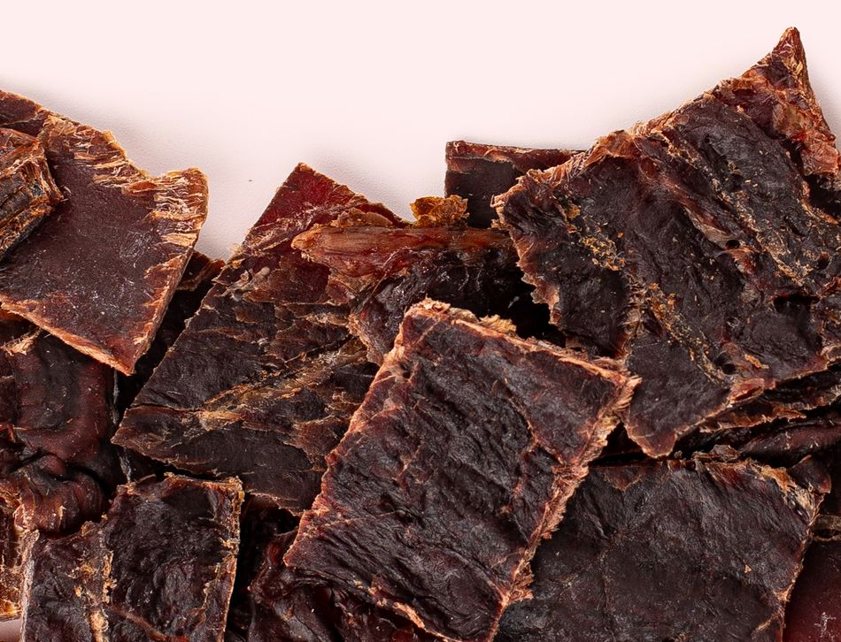 1kg Beef Jerky 10 X 100g Original 3yo Nutrition 51% Protein